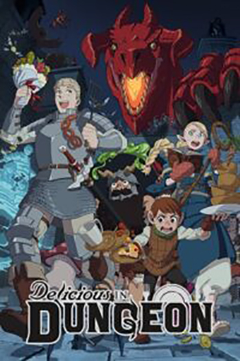 Download Delicious in Dungeon (2024 – Anime Series) Season 1 [S01E01-10 Added] Multi Audio {Hindi-English-Japanese} 720p | 1080p NF WEB-DL