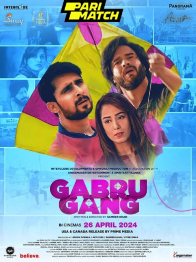 Download Gabru Gang (2024) CAMRip Hindi Full Movie 480p [450MB] | 720p [1.1GB] | 1080p [2.1GB] – Watch Online